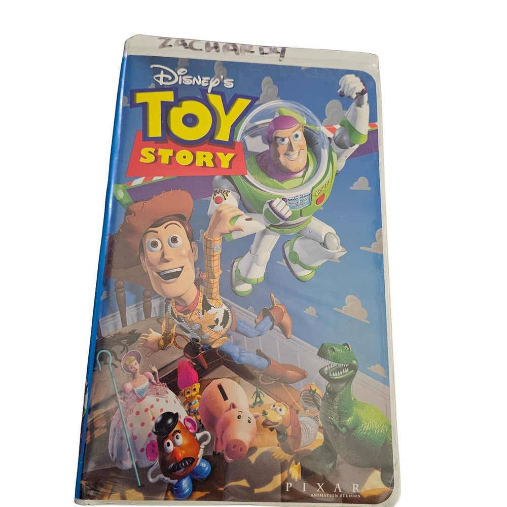 Disney Toy Story VHS Walt Disney Home Video Pixar Woody Buzz Lightyear